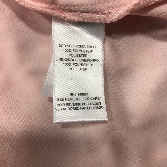 Julia Jordan Long Sleeve Pink Multi Tiered Dress, 4 - Picture 12 of 13